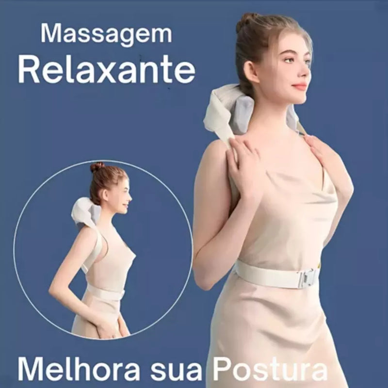 Massageador Top Pescoço Costas Lombar Pernas