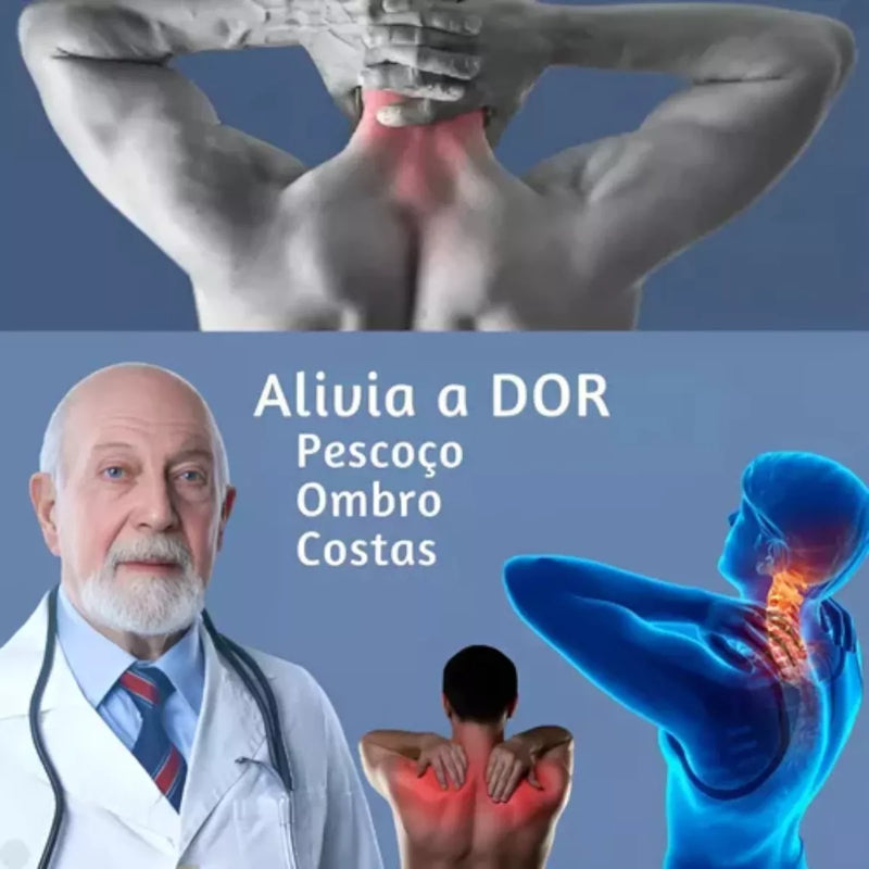 Massageador Top Pescoço Costas Lombar Pernas